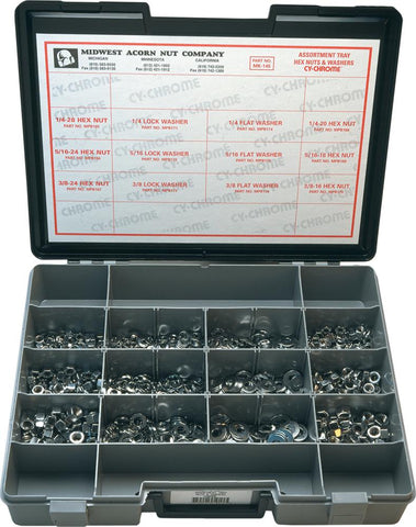 Cy-chrm Sae Asst. Tray "12h"