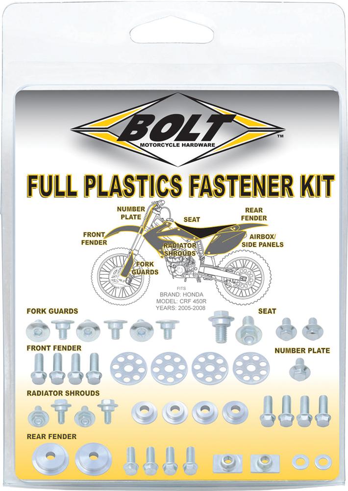 Full Plastics Fastener Kit Hon