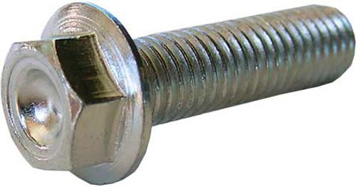 Low Profile 10mm Hex Head Flan Ge Bolts 8x1.25x12mm 10-pk