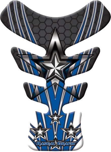 Mini Tank Pad Blue Stars