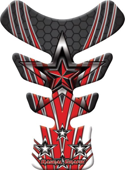 Mini Tank Pad Red Stars