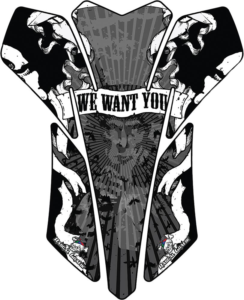 Tank Pad (i Want You Grey)