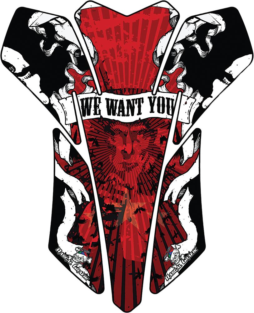 Tank Pad (i Want You Red)