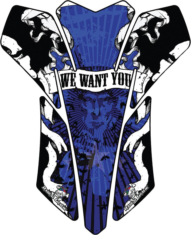 Tank Pad (i Want You Blue)