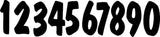 #9 White Pro Lite Digits 3/Pk