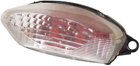 Tail Light Ass Clr Lens Vtr100 0f '98-04
