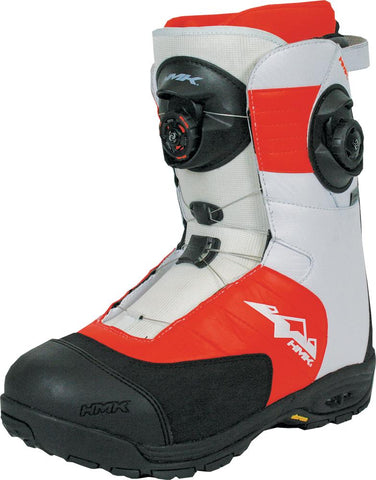 Team Focus Boot White-orange Sz 8