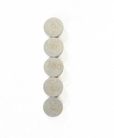 Valve Shims 1.80mmx7.5mm 5-pk