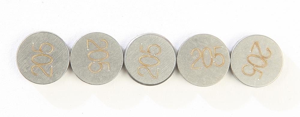 Valve Shims 2.05mmx7.5mm 5-pk