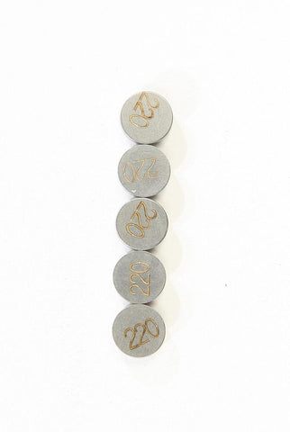 Valve Shims 2.20mmx7.5mm 5-pk