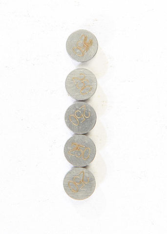 Valve Shims 2.50mmx7.5mm 5-pk