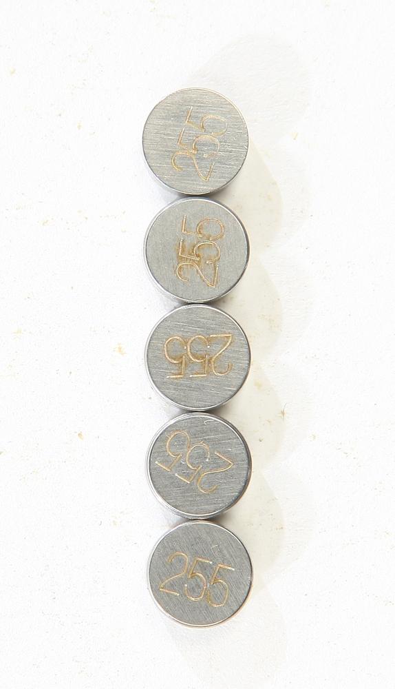 Valve Shims 2.55mmx7.5mm 5-pk
