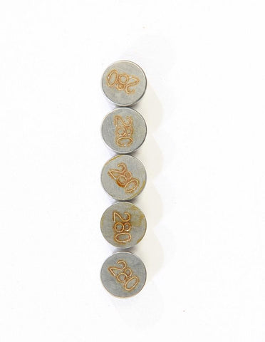 Valve Shims 2.80mmx7.5mm 5-pk