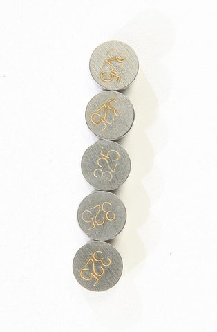 Valve Shims 3.25mmx7.5mm 5-pk
