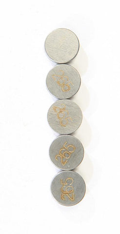 Valve Shims 2.65mmx9.5mm 5-pk