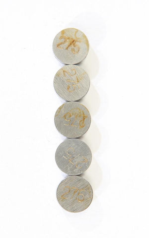 Valve Shims 2.75mmx9.5mm 5-pk