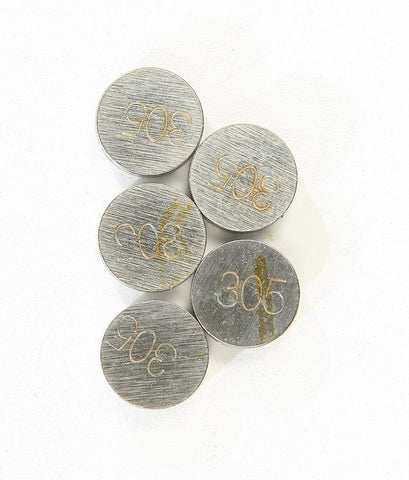 Valve Shims 3.05mmx9.5mm 5-pk