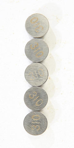 Valve Shims 3.10mmx9.5mm 5-pk