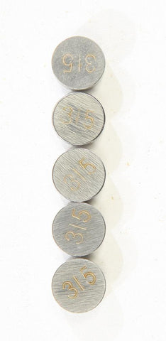 Valve Shims 3.15mmx9.5mm 5-pk