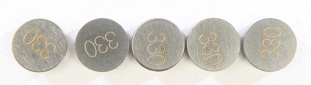 Valve Shims 3.30mmx9.5mm 5-pk