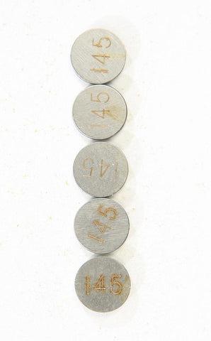 Valve Shims 1.45mmx9.5mm 5-pk