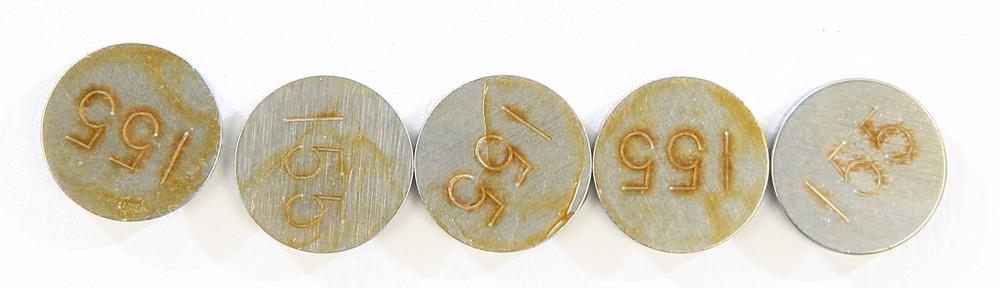Valve Shims 1.55mmx9.5mm 5-pk