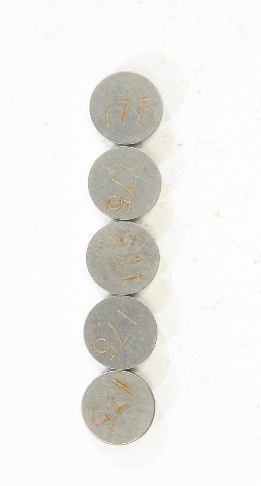 Valve Shims 1.75mmx9.5mm 5-pk