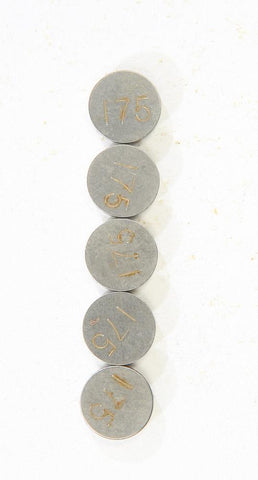 Valve Shims 1.75mmx9.5mm 5-pk