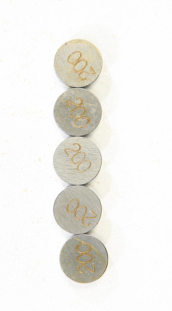 Valve Shims 2.00mmx9.5mm 5-pk