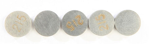Valve Shims 2.15mmx9.5mm 5-pk