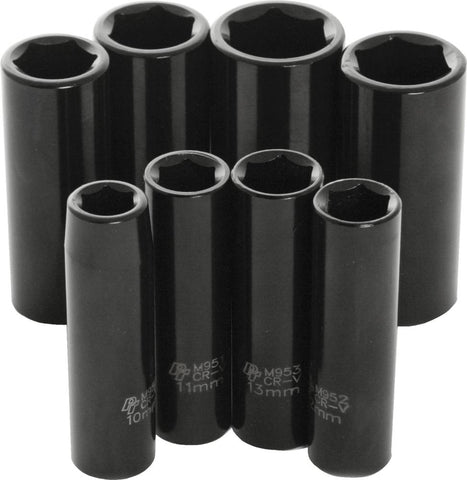 8 Pc 3-8" Met Imp Skt Set Deep