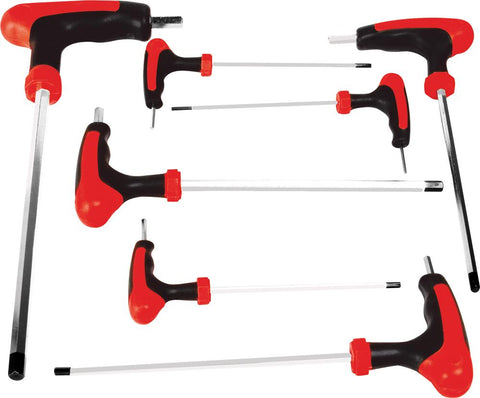 7 Pc Sae T-handle Set Hex