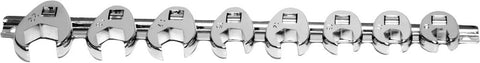 8 Pc Met Crow Foot Wrench Set