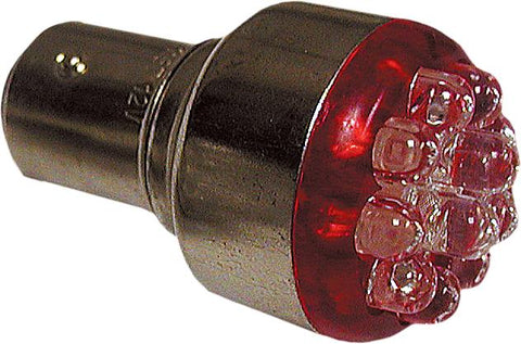 Led 1157 Bulb Red 12led-bay15d