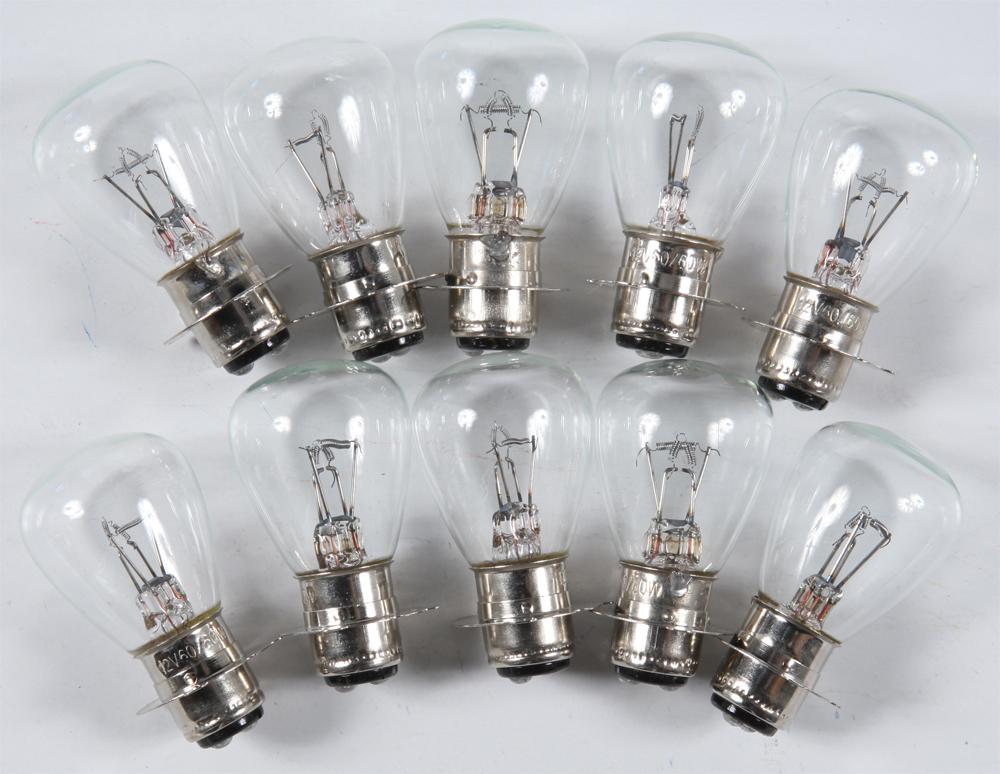 10-pk Bulb 12v-60-60w
