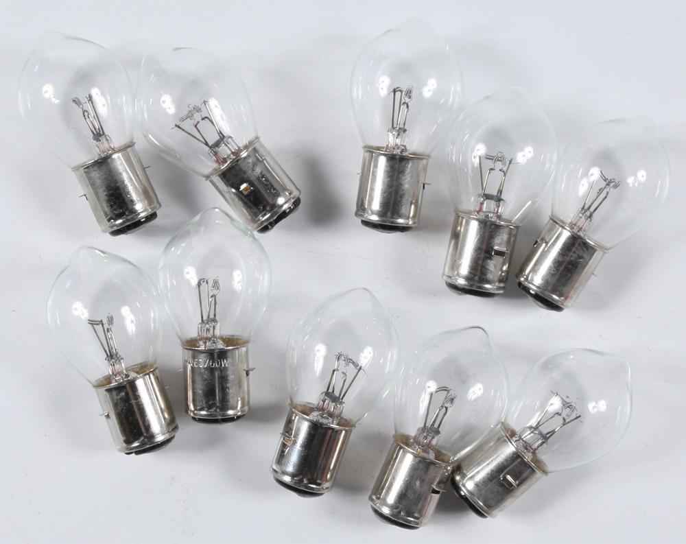 10-pk Bulb 12v-60w