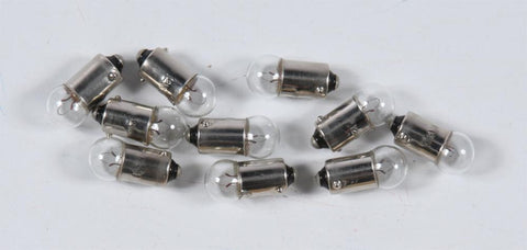 10-pk Bulb 12v-3w Ba9s