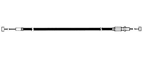 Spi Throttle Cable Polaris S-m