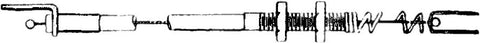 Universal Brake Cable 34-11-16"