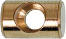 Brass Ferrules Throttle Cable Fittings 1-4x3-8" 10-pk