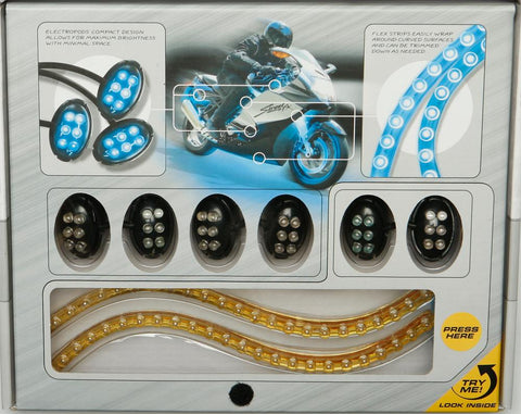 Pro Kit Black W-green Led