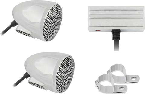 Atv-utv Sound System 2" Kit (c Hrome)