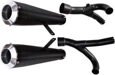 Slip-on Yamaha Blk Dual Conv Delete V-max