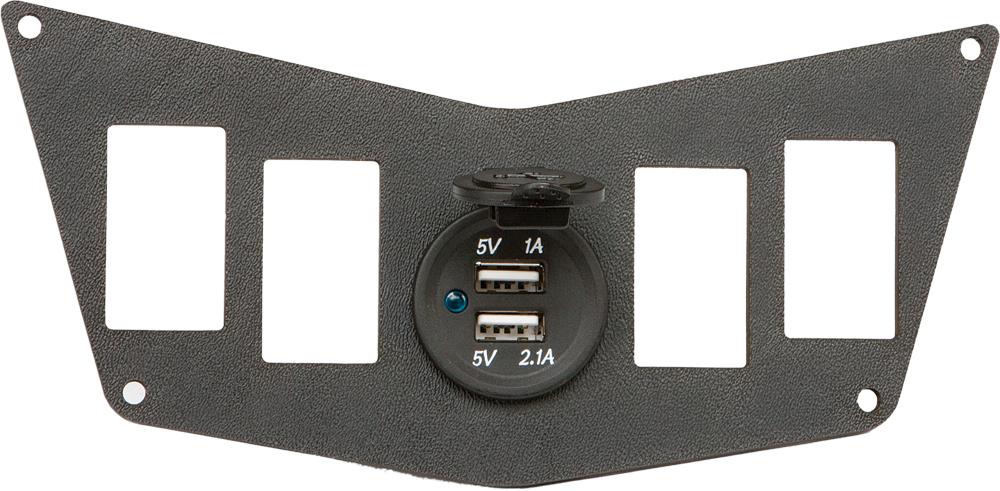 Dash 4 Switch Plate W-usb