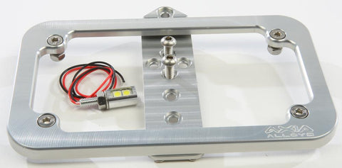 Axia License Plt Frame Lighted