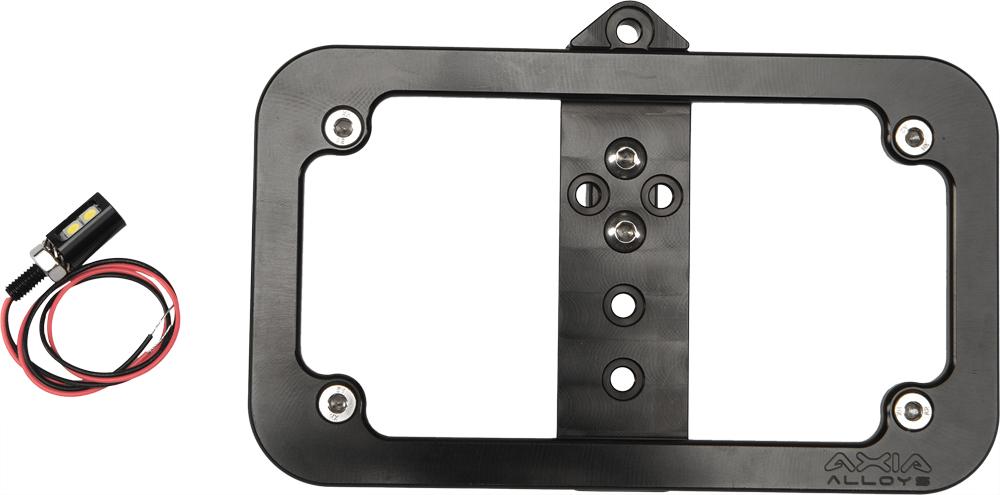 Lighted License Plate Frame Bolt On