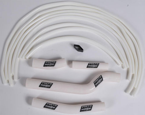Silicone Hose Kit (white)