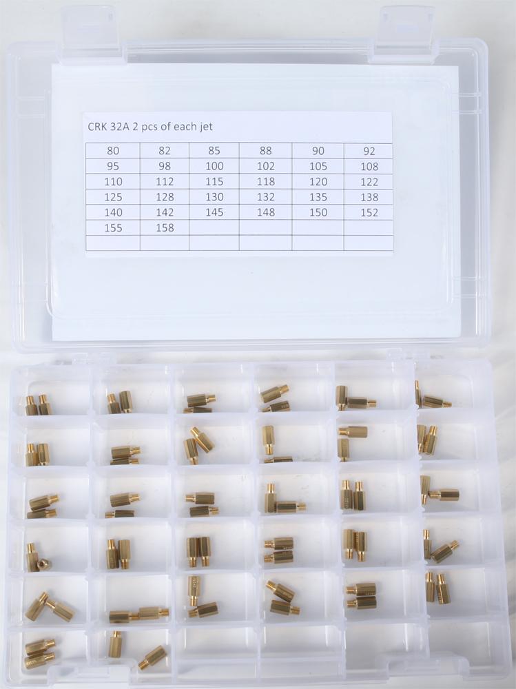 Hex Main Jet Kit 2-pc Ea. #80- 158