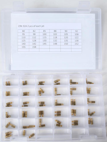 Hex Main Jet Kit 2-pc Ea. #80- 158