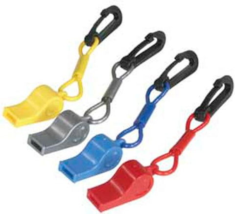 Whistle W/Clip Grey